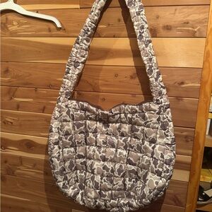 Birdie Duck Camo Quilted Shoulder Bag